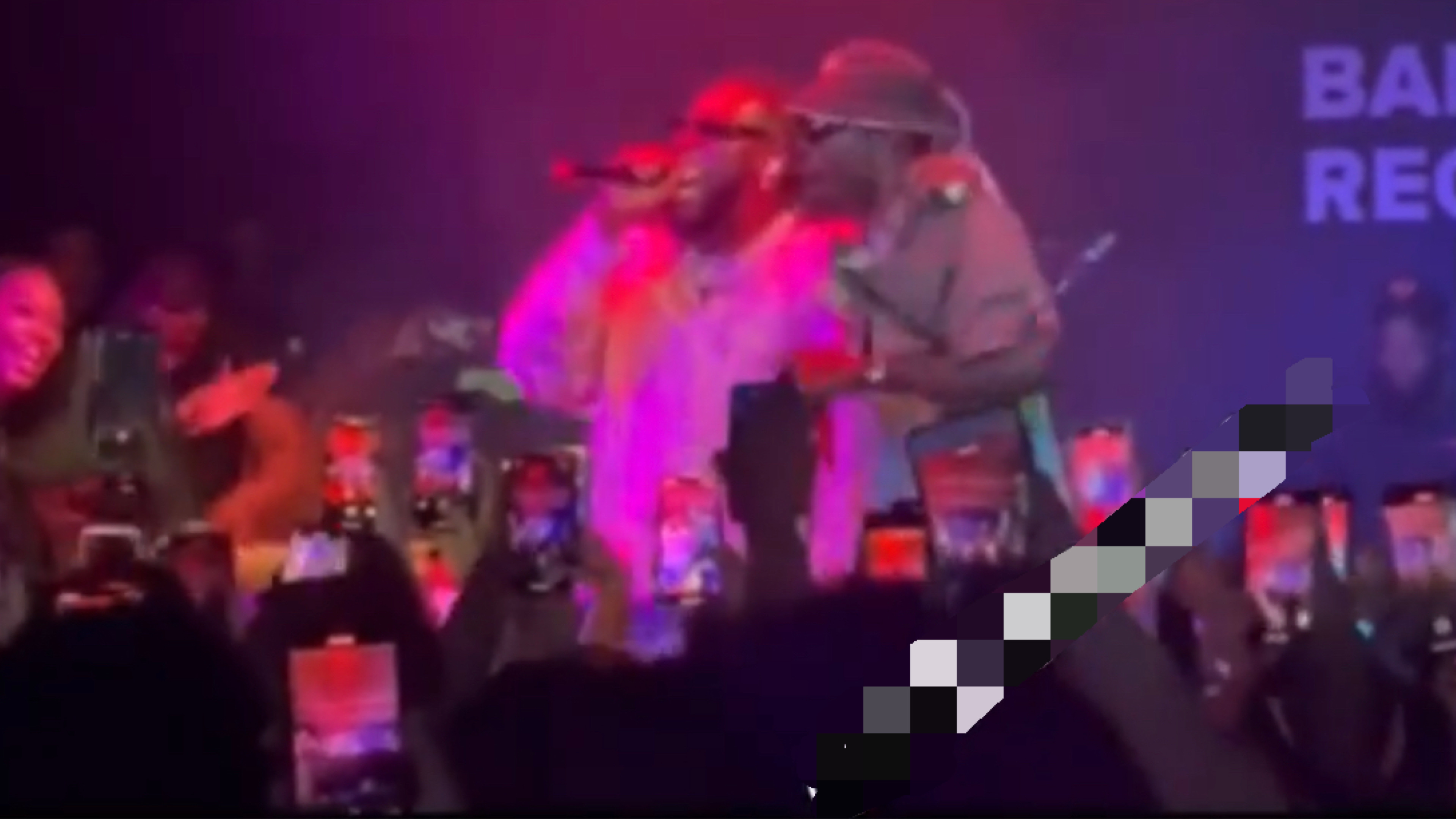 Burna Boy and Black Sherif perform together for the first time in UK [WATCH]