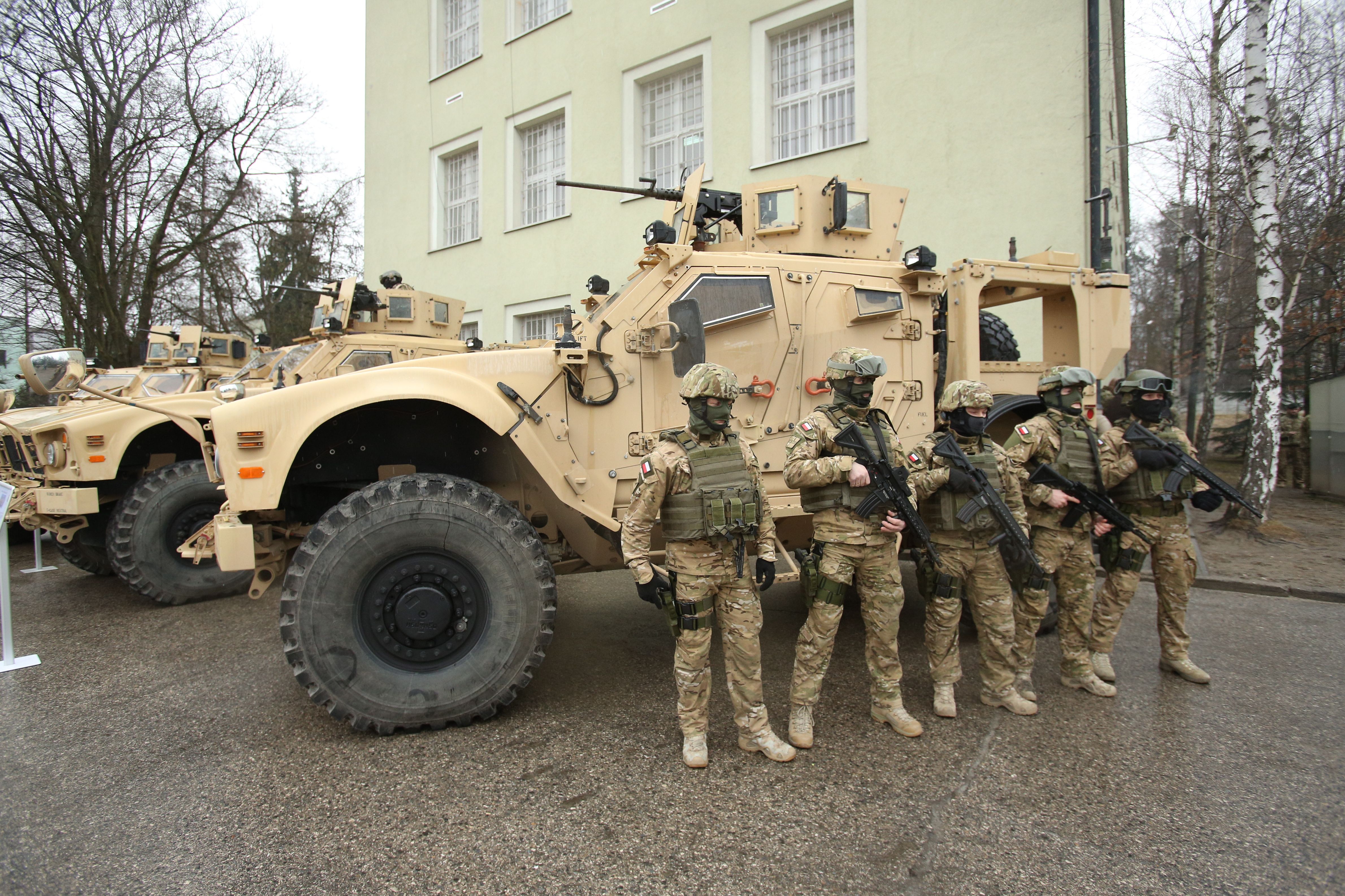 Amerykańskie MRAP-y dla polskich żołnierzy