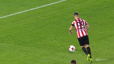 Cracovia - Jagiellonia (1:0): Kapitalne podanie Deji rozerwało całą obronę gości. Wójcicki faulowany w polu karnym, kolejny gol w sezonie Piątka