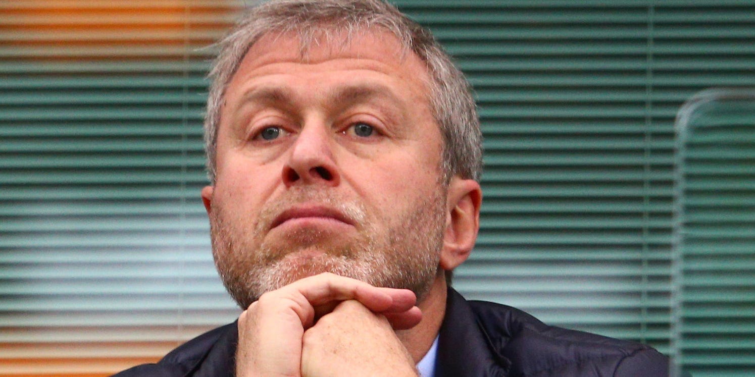 Outgoing Chelsea owner Roman Abramovich.