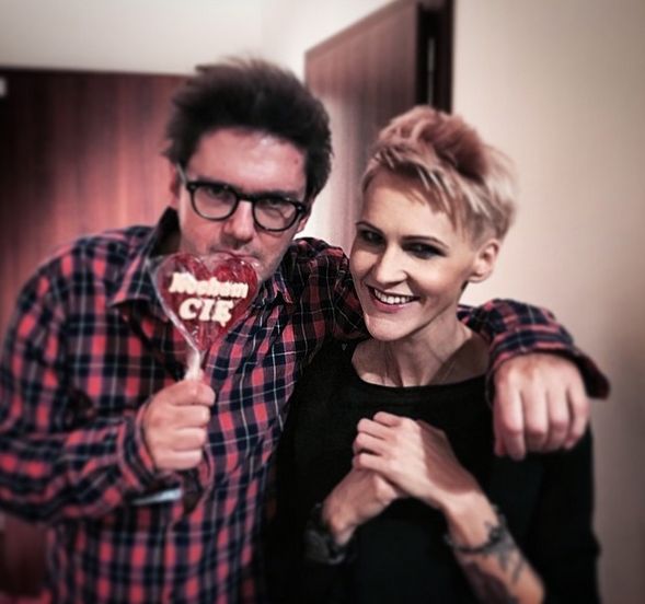 Kuba Wojewódzki i Agnieszka Chylińska