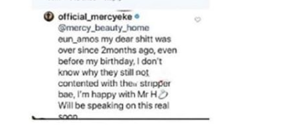 Mercy Eke says relationship with Ike ended months ago [LIB]