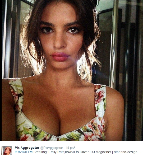 Sama przyznaje, że czuje się komfortowo pozując bez ubrania. Nagość w jej rodzinie była czymś normalnym, a matka Emily zawsze opalała się topless