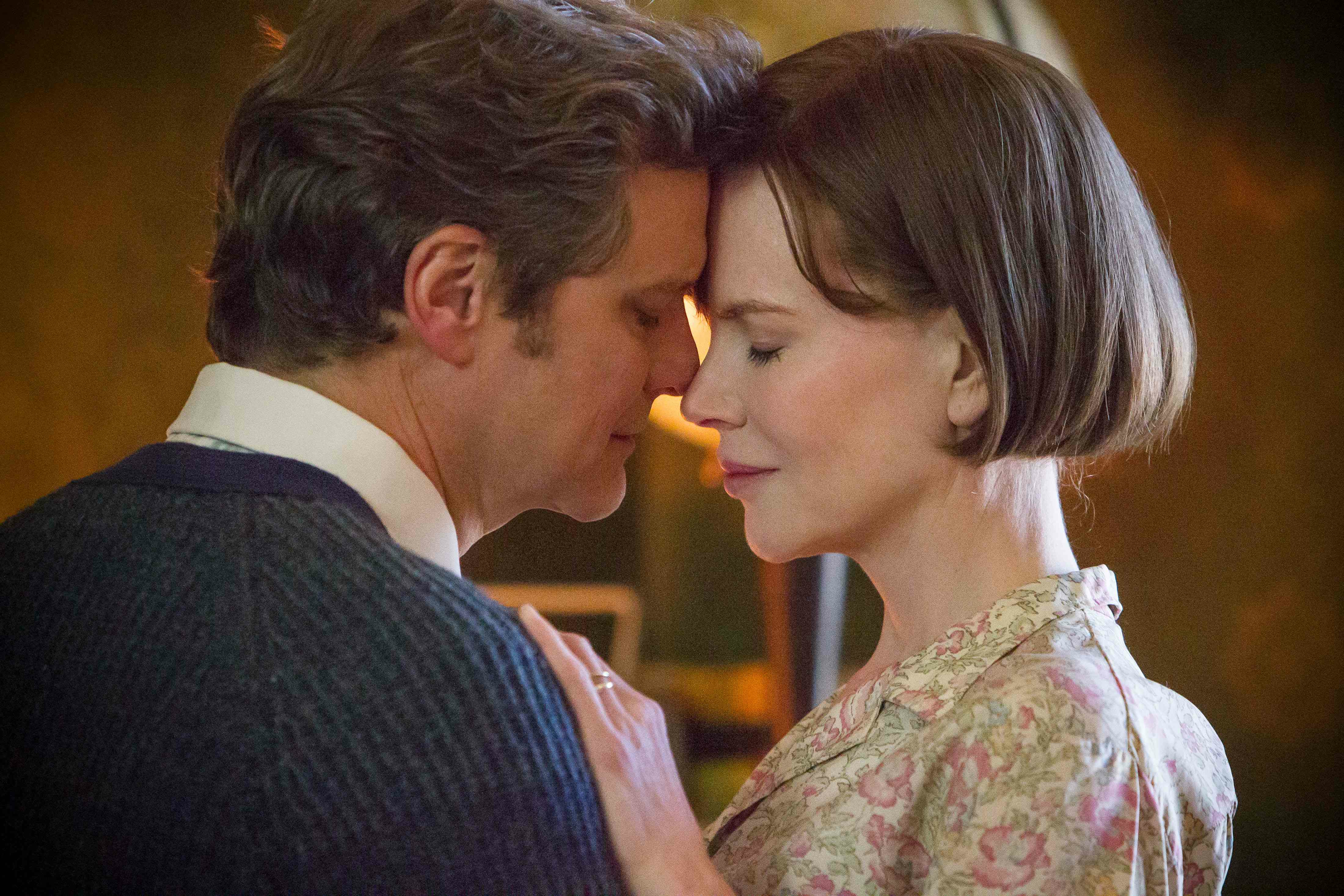 Colin Firth i Nicole Kidman w filmie