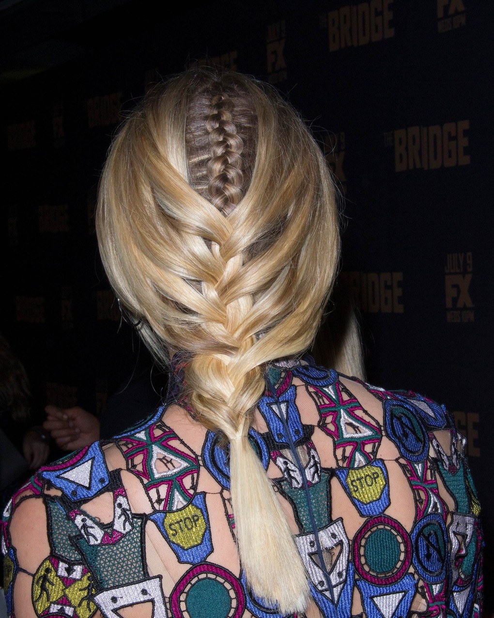 Diane Kruger w sukience Mary Katrantzou / fot. Bulls Press