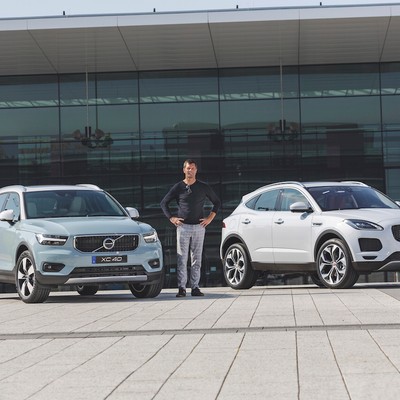 Jaguar E-Pace i Volvo XC40 - małe, ale prestiżowe