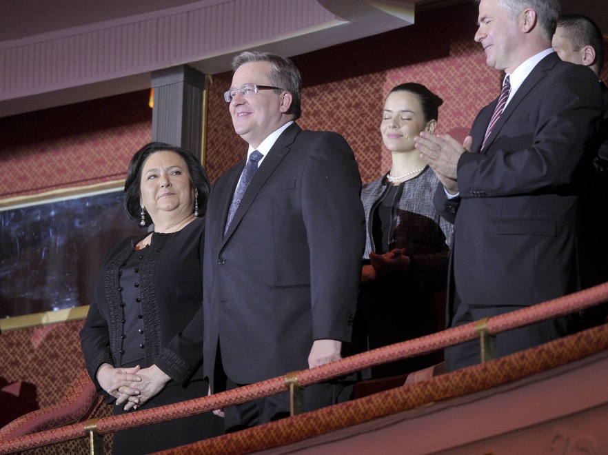 Anna i Bronisław Komorowscy