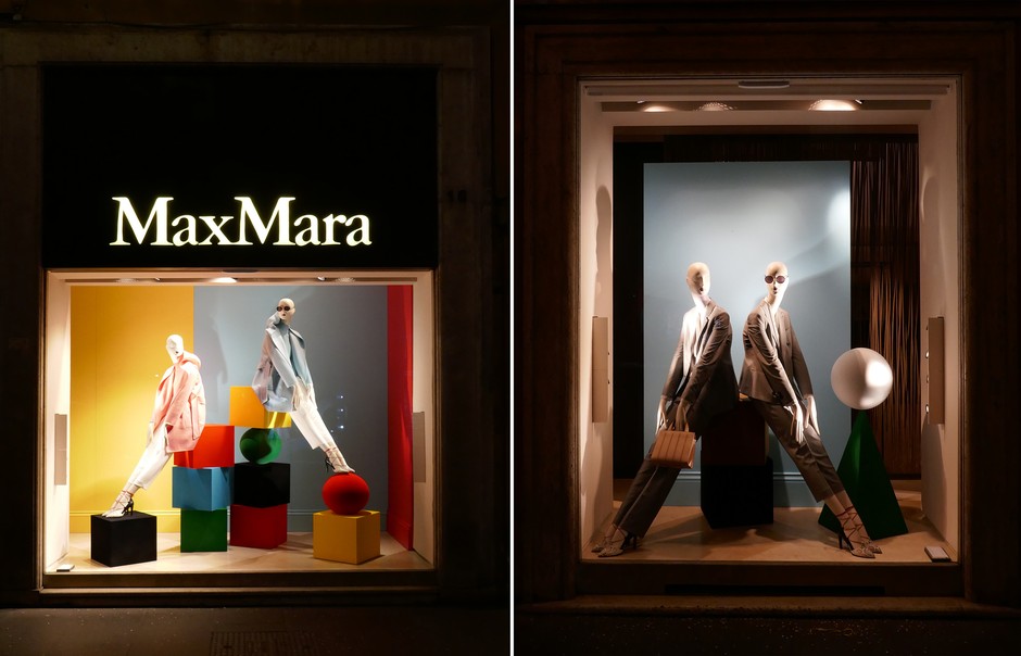 Max Mara przy Via dei Condotti w Rzymie