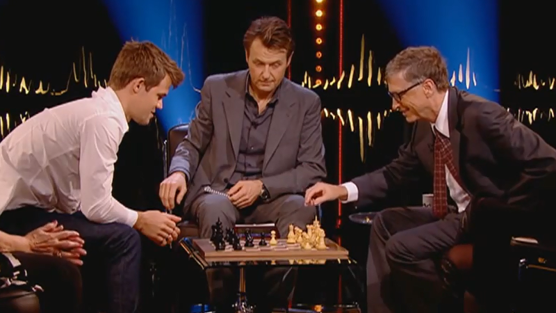 Magnus Carlsen VS Bill Gates