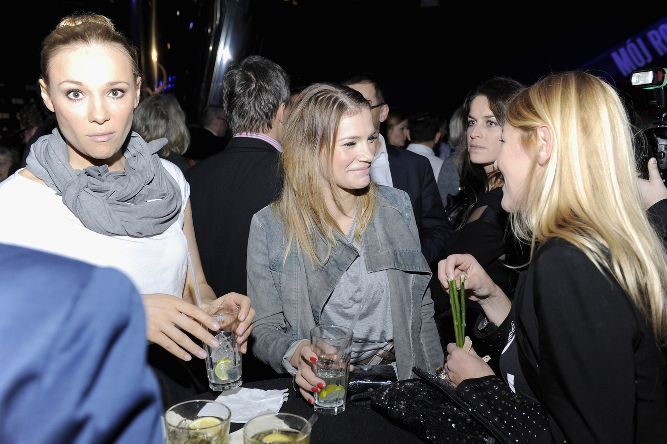 Sonia i Maja Bohosiewicz na premierze filmu