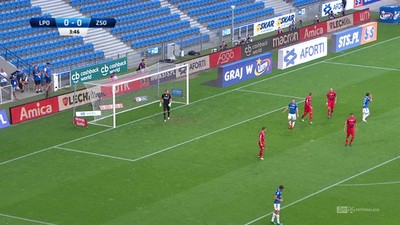 Lech - Zagłębie S. (0:0): Tomczyk o włos od debiutanckiego gola! Wygrany pojedynek główkowy, dobry strzał, ale minimalnie obok