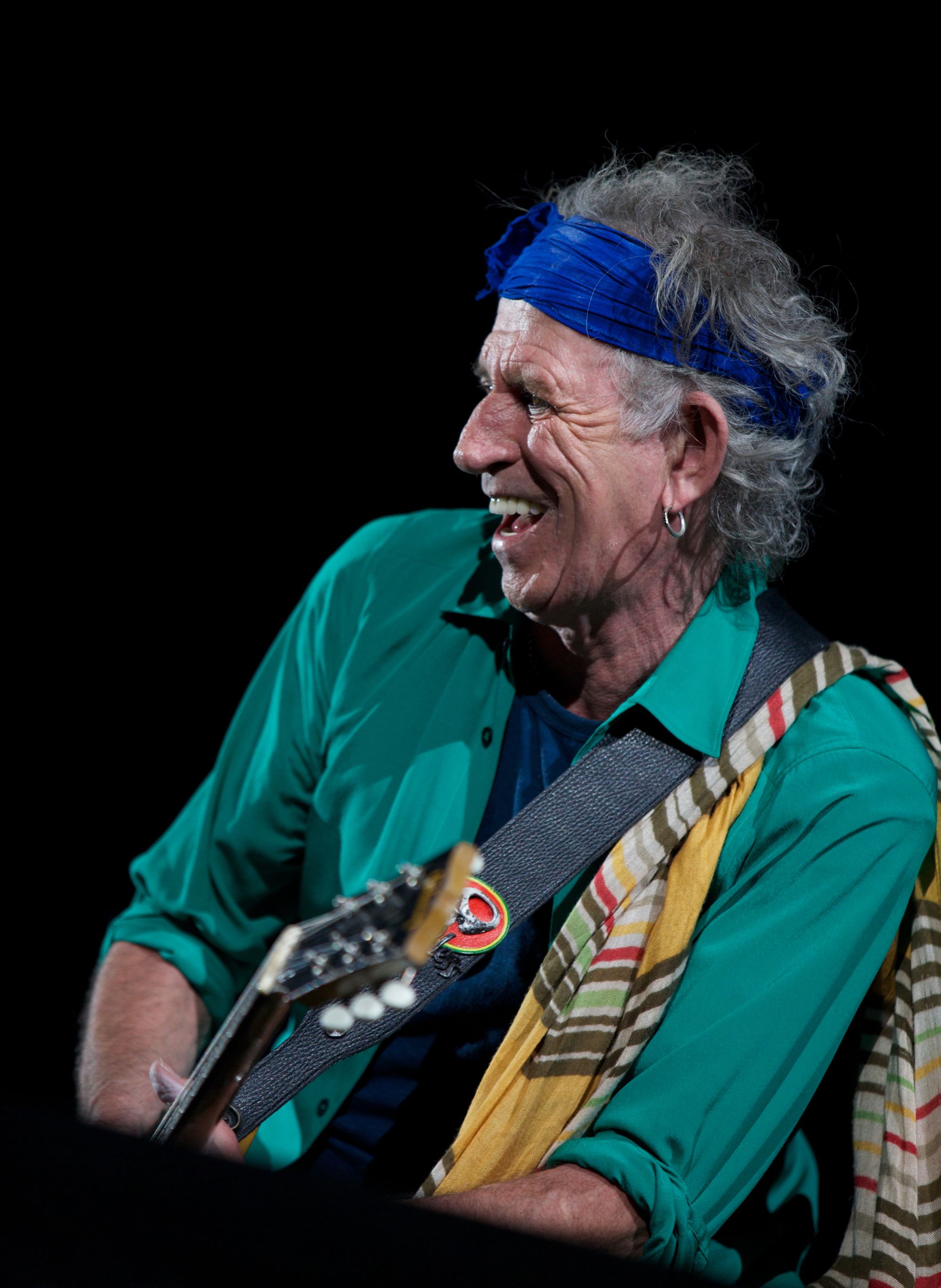 The Rolling Stones podczas koncertu w Hyde Parku