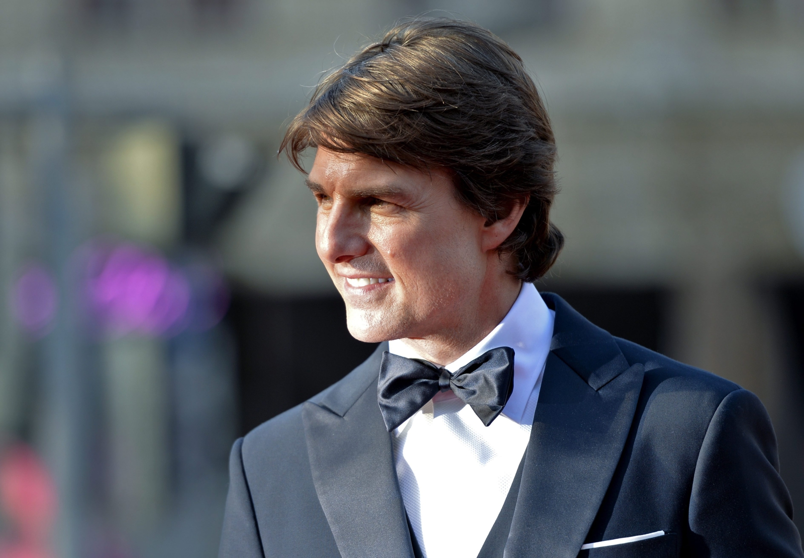 Tom Cruise na premierze