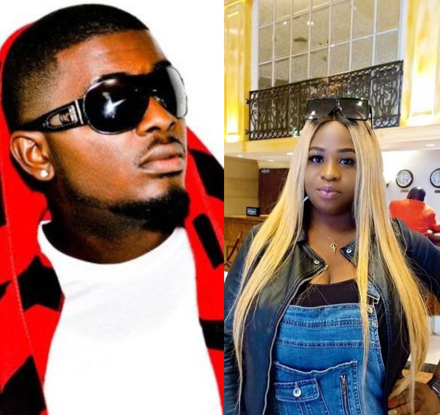 Kelly Hansome and his baby mama, Ronke Moradeyo [LindaIkeji]