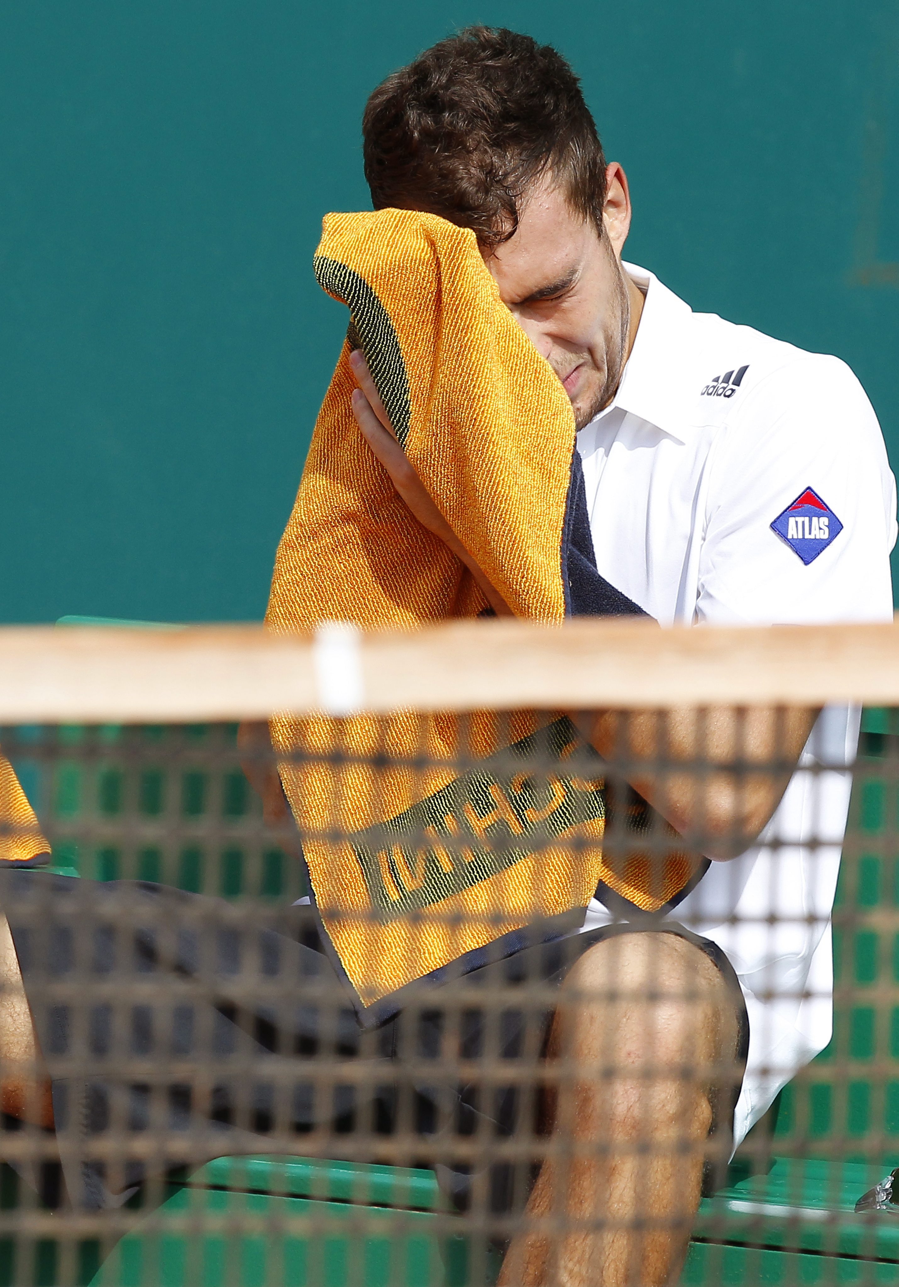 Tak Jerzy Janowicz pożegnał się z turniejem w Monte Carlo