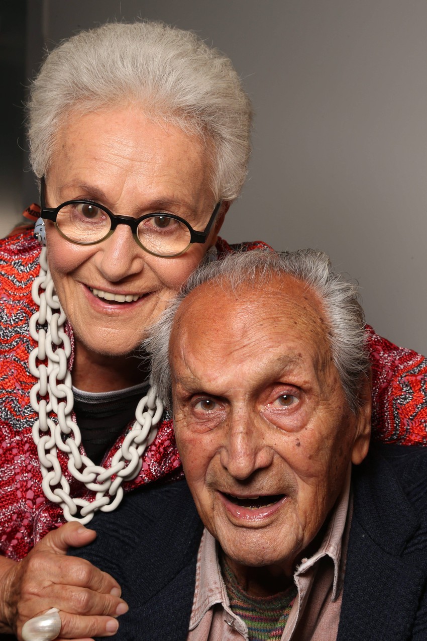 Rosita i Ottavio Missoni są nierozłączni od ponad 60 lat. /Fot. Bulls Press