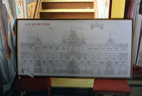 Plan manastira kod Bijeljine