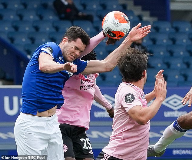 Wilfred Ndidi was harshly adjudged to have handled the ball in the box (Ian Hodgson NMC Pool)