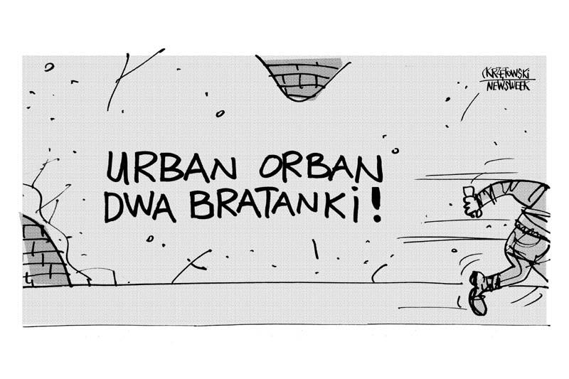 Urban Orban dwa bratanki węgry krzętowski