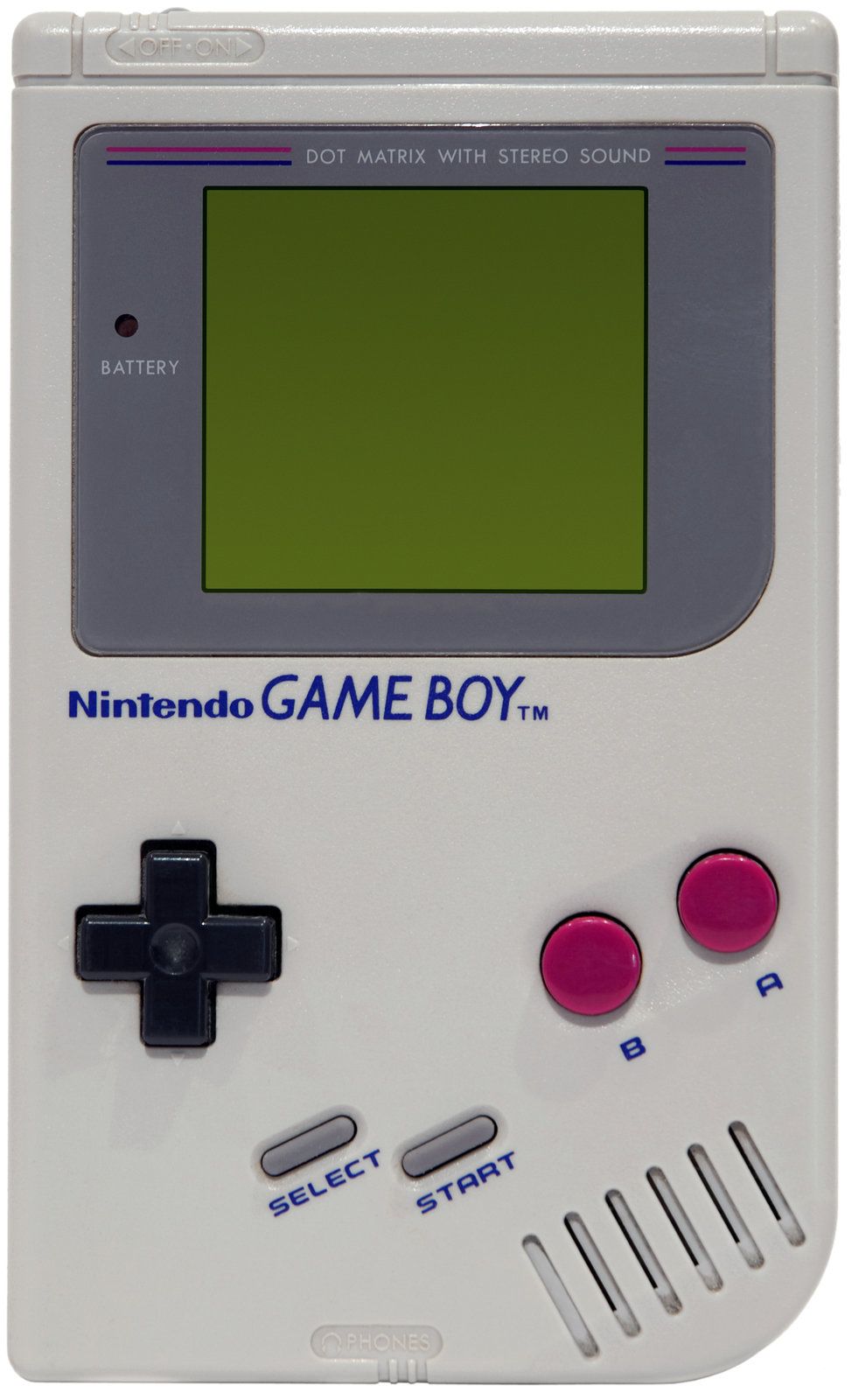 Nintendo Game Boy z roku 1989 (Zdroj: