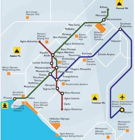 Metro w Atenach