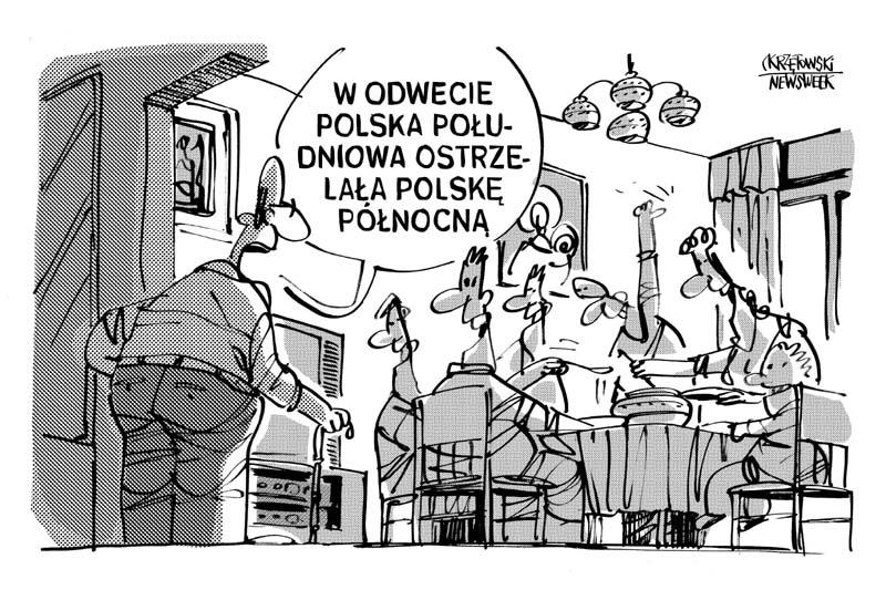 Polska ostrzelała Polskę