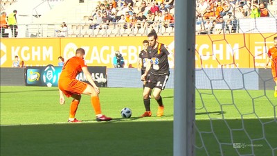 Zagłębie -Jagiellonia (0:0): Sheridan pokazał, że Jagiellonia wciąż może na niego liczyć! Strzał napastnika tuż obok słupka