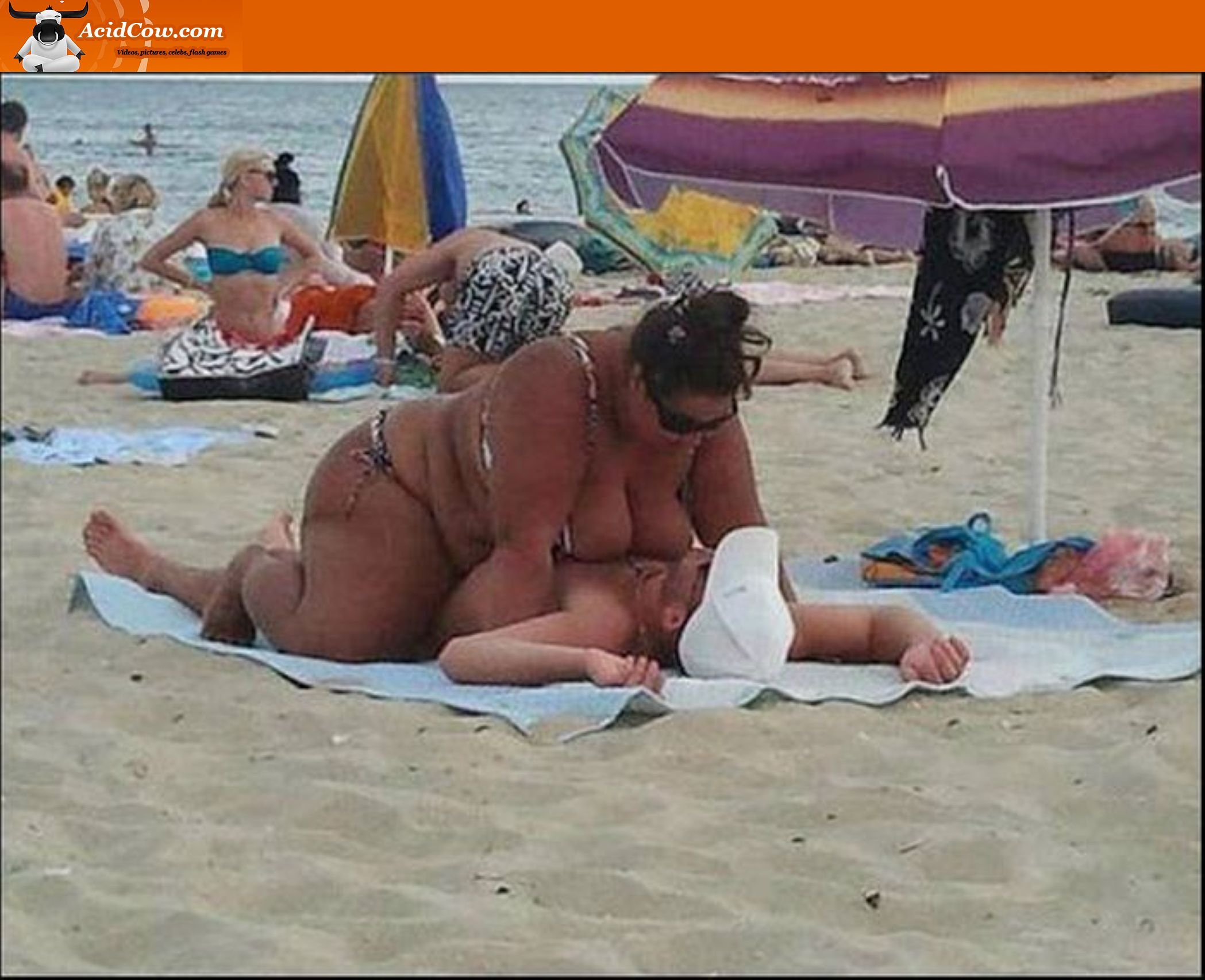 Wpadki plażowiczów