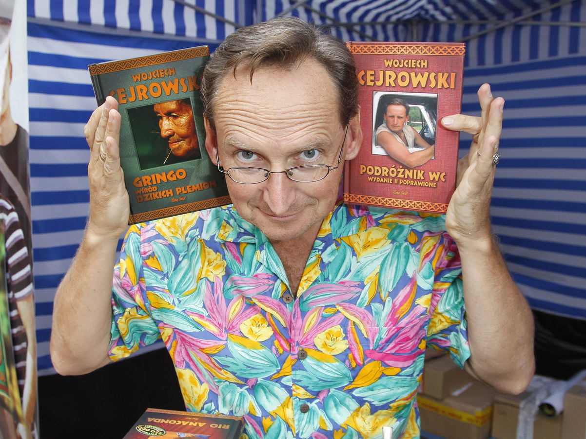 Wojciech Cejrowski promuje swoje książki
