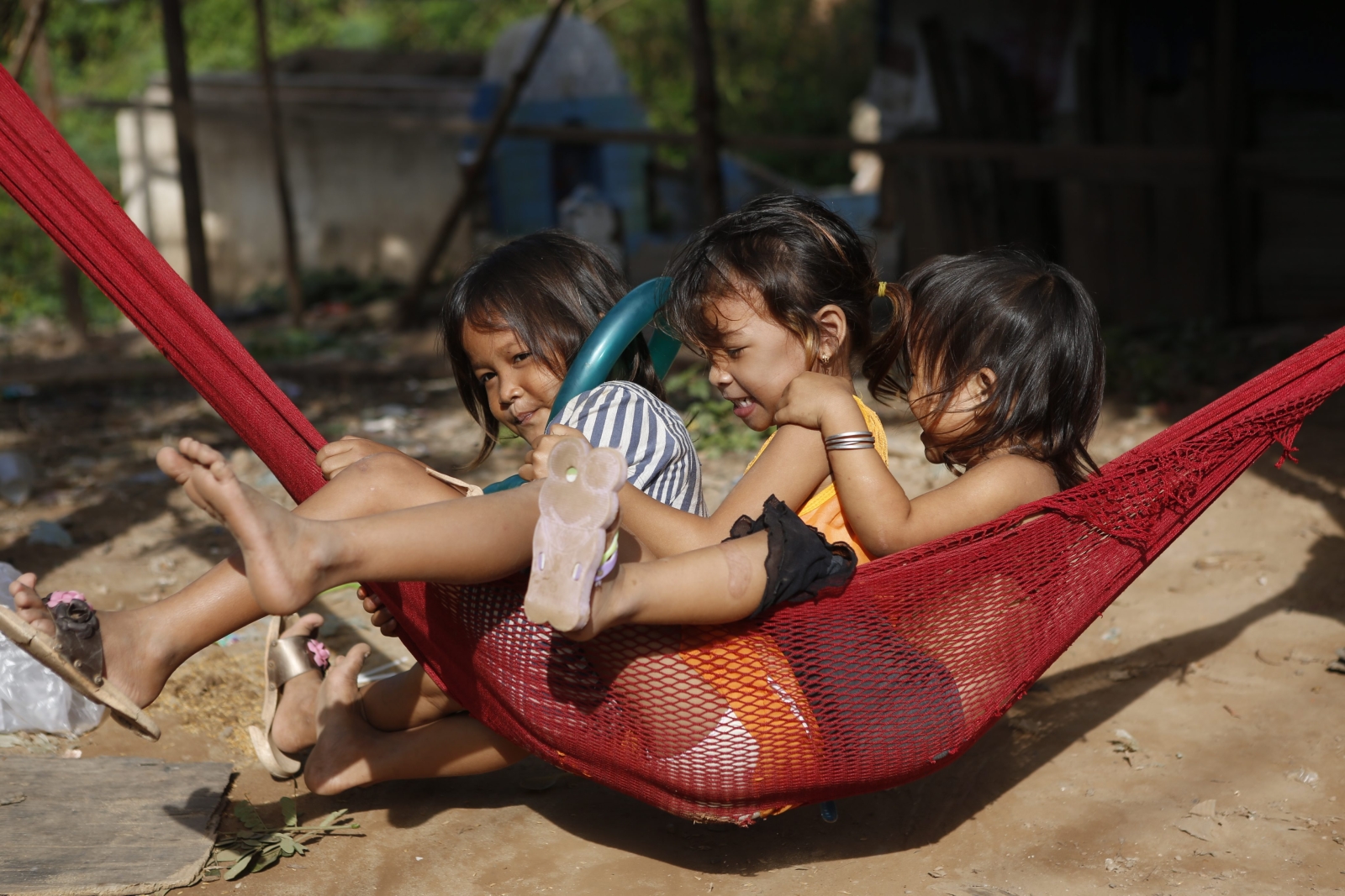 Osiedle na cmentarzu w Phnom Penh