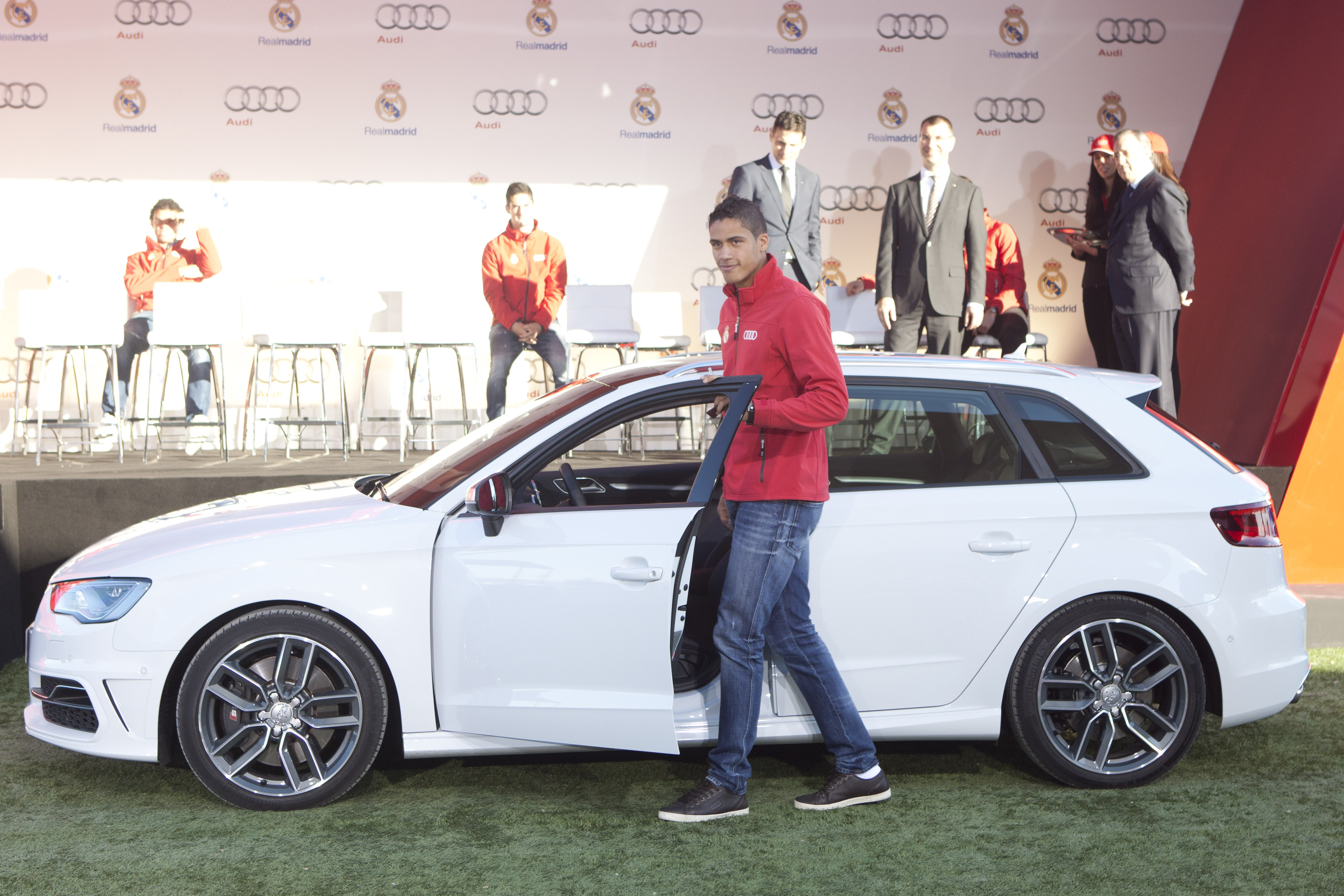 Raphael Varane i Audi S3 Sportback