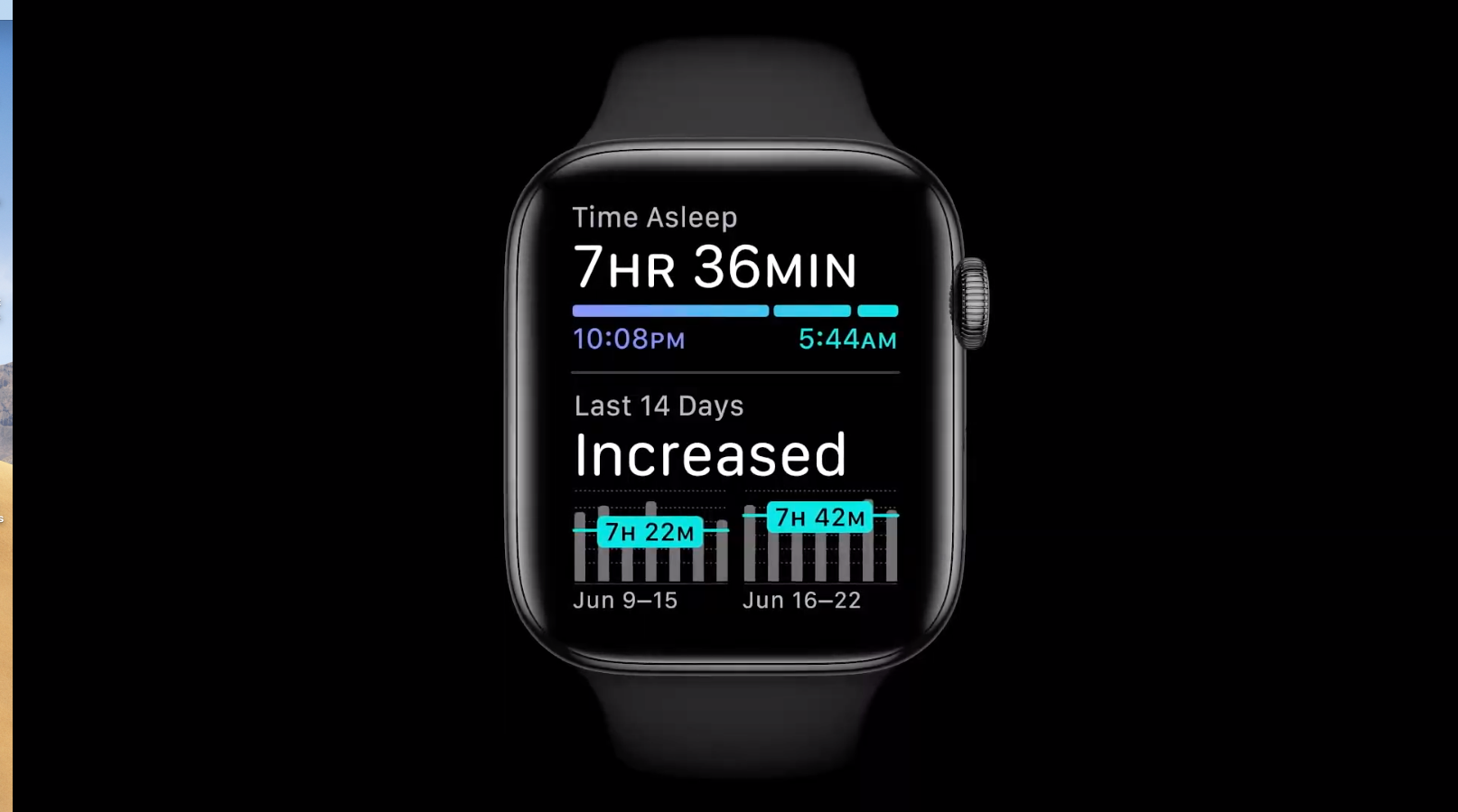 does apple watch 4 track sleep