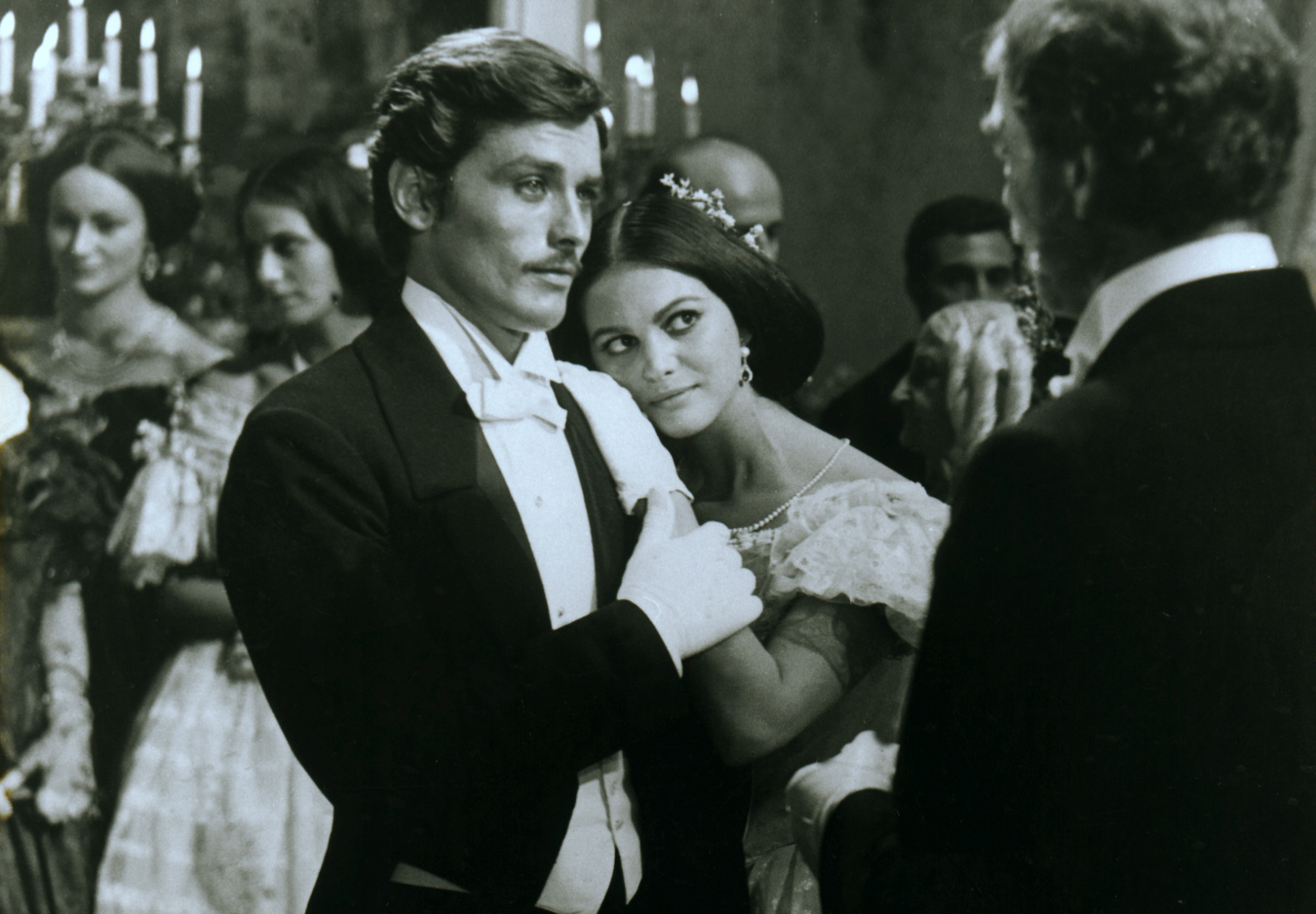 Claudia Cardinale, Alain Delon i Burt Lancaster w filmie