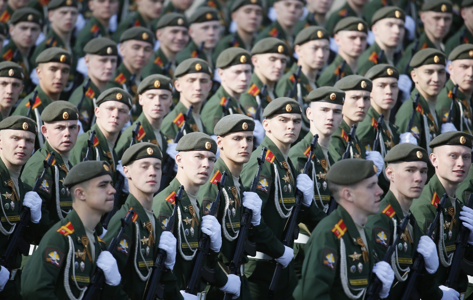 Parada Zwycięstwa na Placu Czerwonym w Moskwie