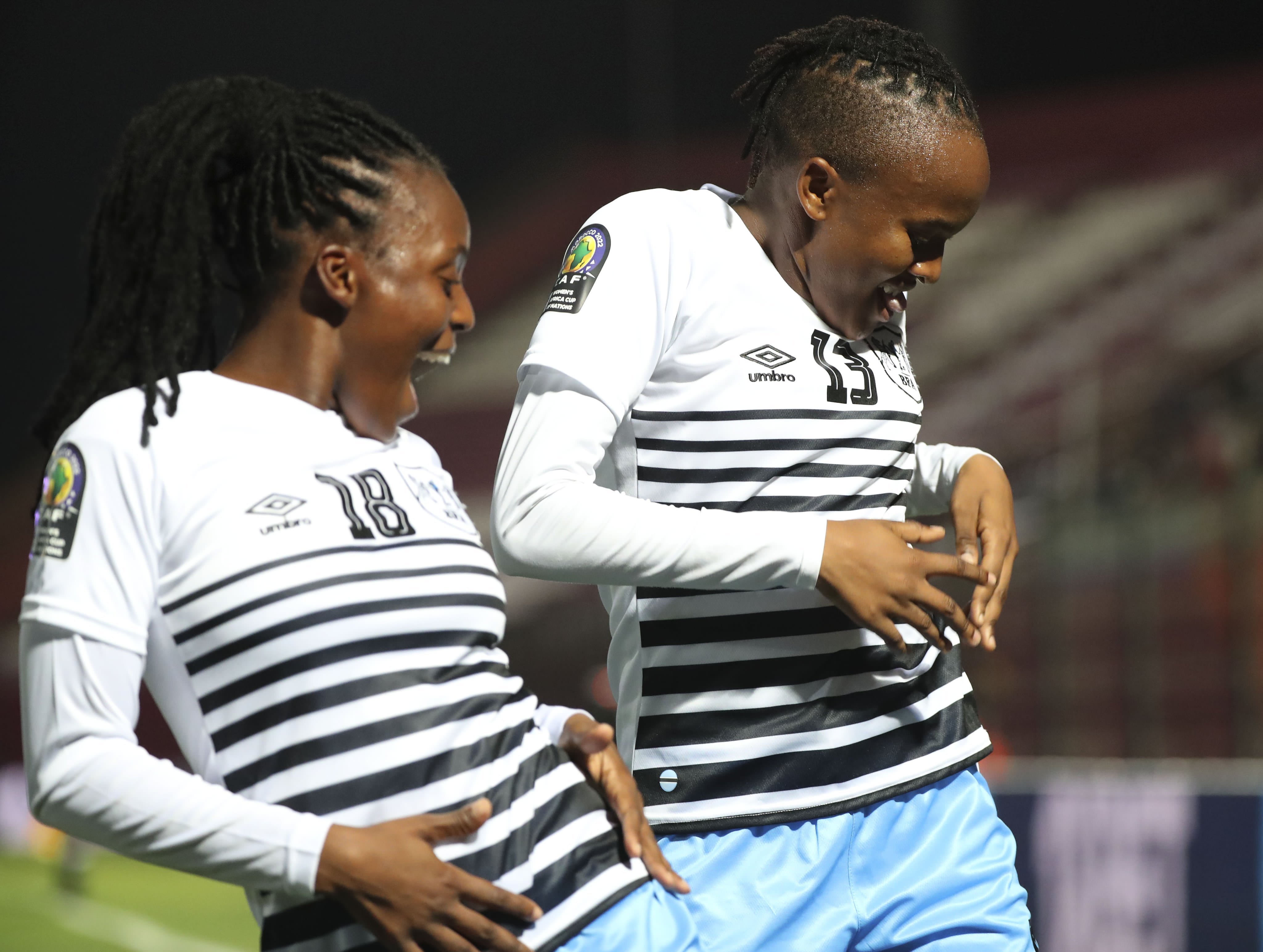 Botswana's Mares won their first ever game at a Women's AFCON 