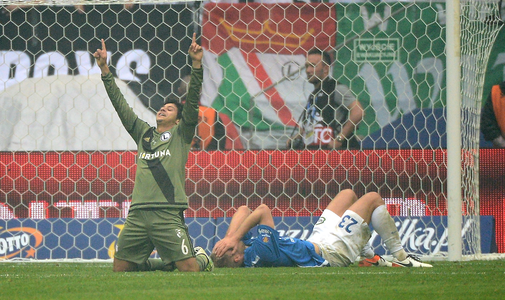 Puchar Polski: Legia obroniła trofeum. W finale pokonała Lecha 1:0