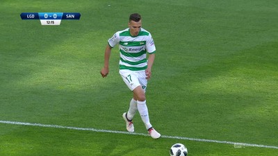 Lechia - Sandecja (0:0): Sędzia nie uznaje gola strzelonego przez Haraslina. Gliwa miał utrudnioną interwencję?