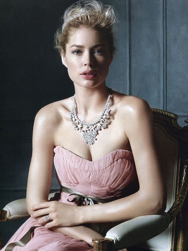 Doutzen Kroes w reklamie Tiffany&Co.