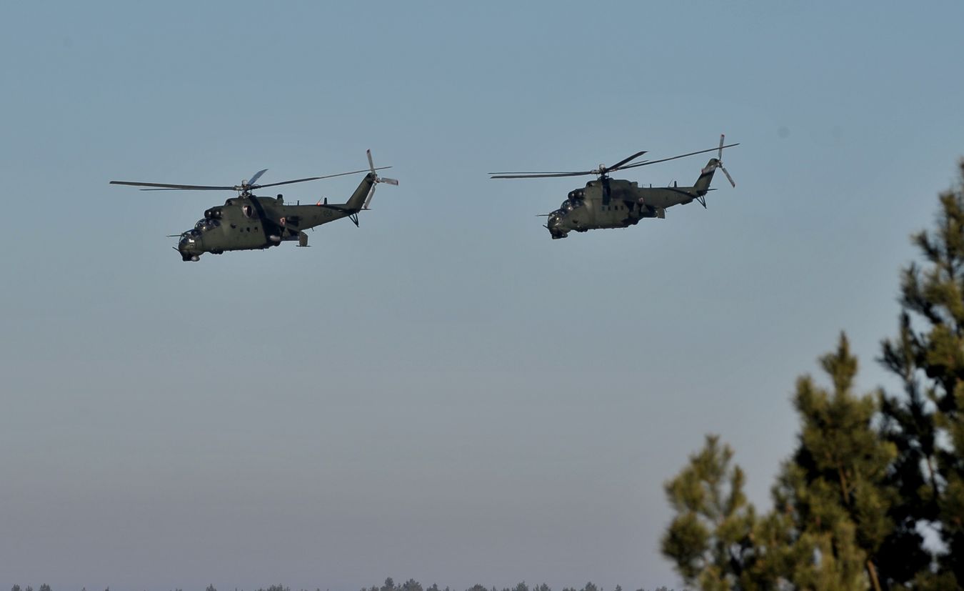 Śmigłowce polskich sił powietrznych Mi-24