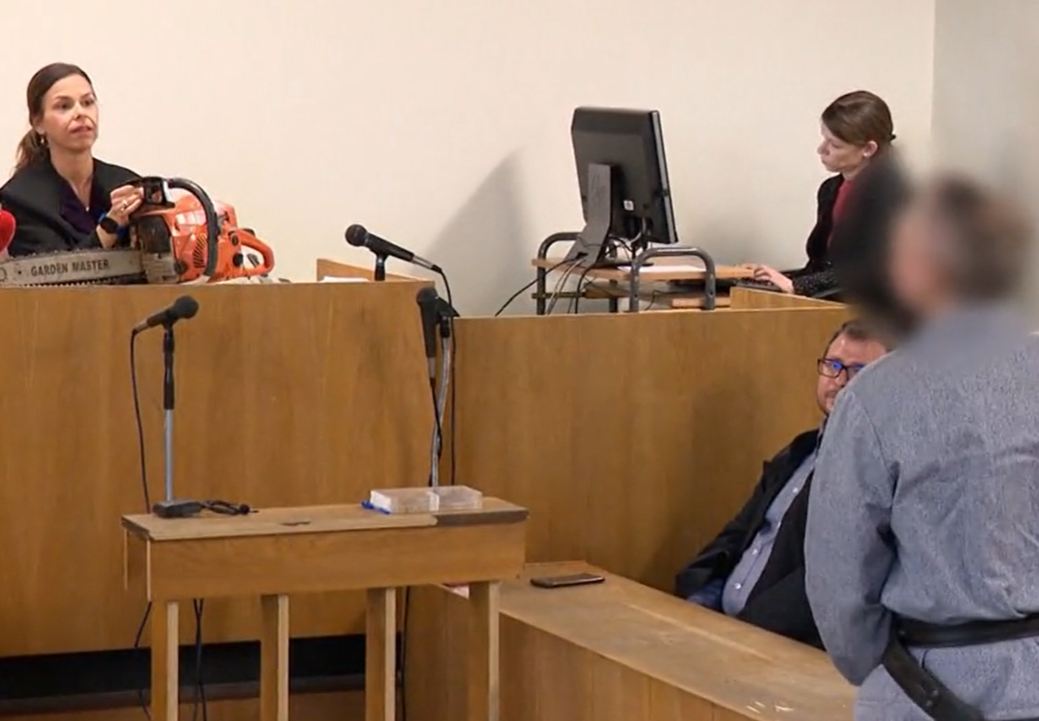 „Leköpte a babakocsit” – Az egész környéket rettegésben tartotta a taksonyi láncfűrészes – videó