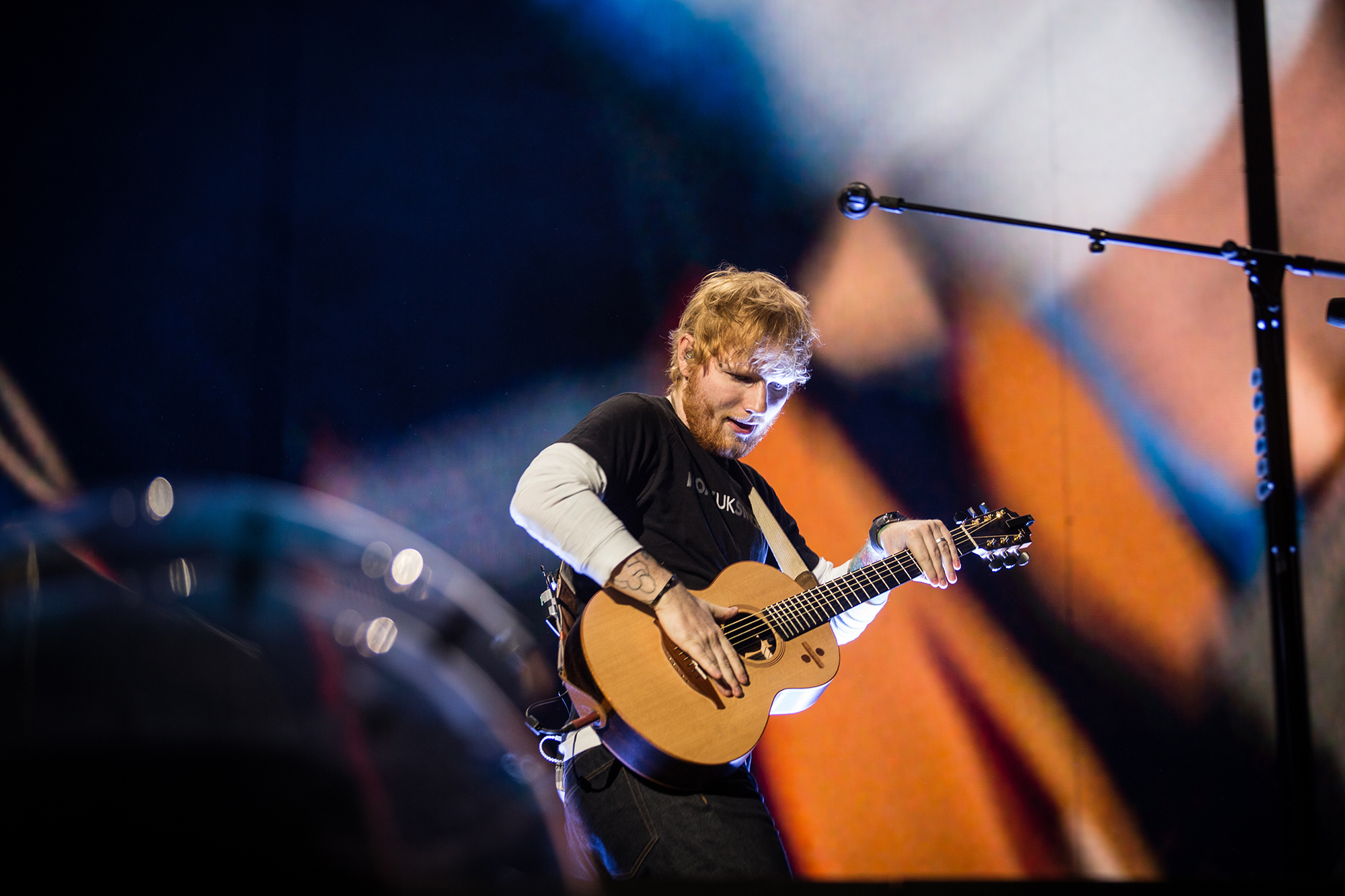 Ed Sheeran - koncert w Waszawie, 11 sierpnia 2018 fot. Charm Music/ mat. promocyjne