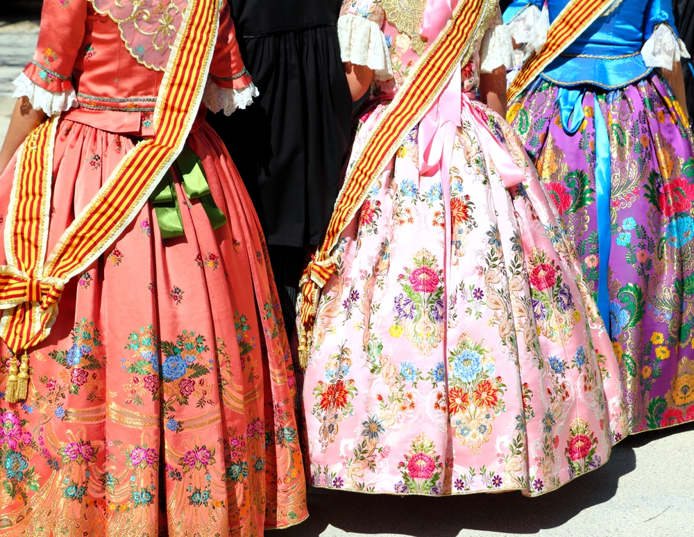 Bogate stroje na Festiwalu Fallas
