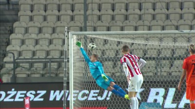 Cracovia - Zagłębie (2:2): Co za gol! Pawłowski huknął z dystansu w samo okienko. Niekwestiowana bramka kolejki