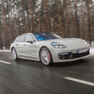 Porsche Panamera Turbo Sport Turismo - ta fajniejsza wersja na "K"