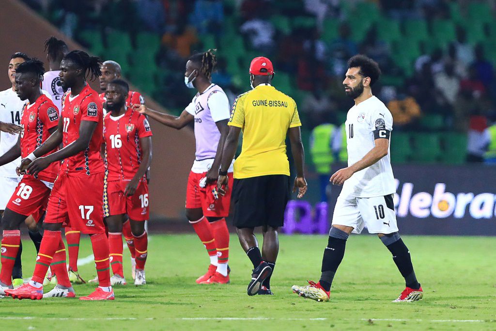 Salah strike gives Egypt victory over Guinea-Bissau at Cup of Nations