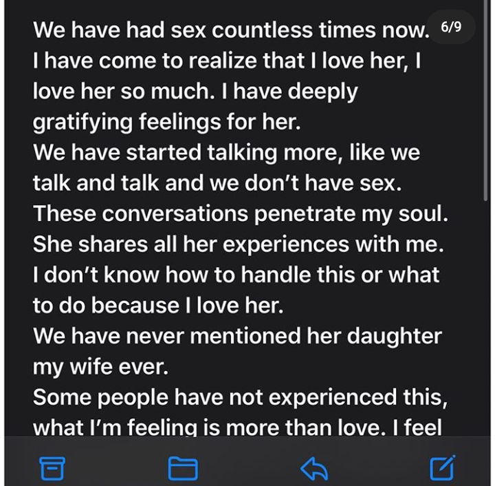 The more I have sex with my wife the more I miss her mom – Man who’s gladly ‘cruising’ sexy mom-in-law