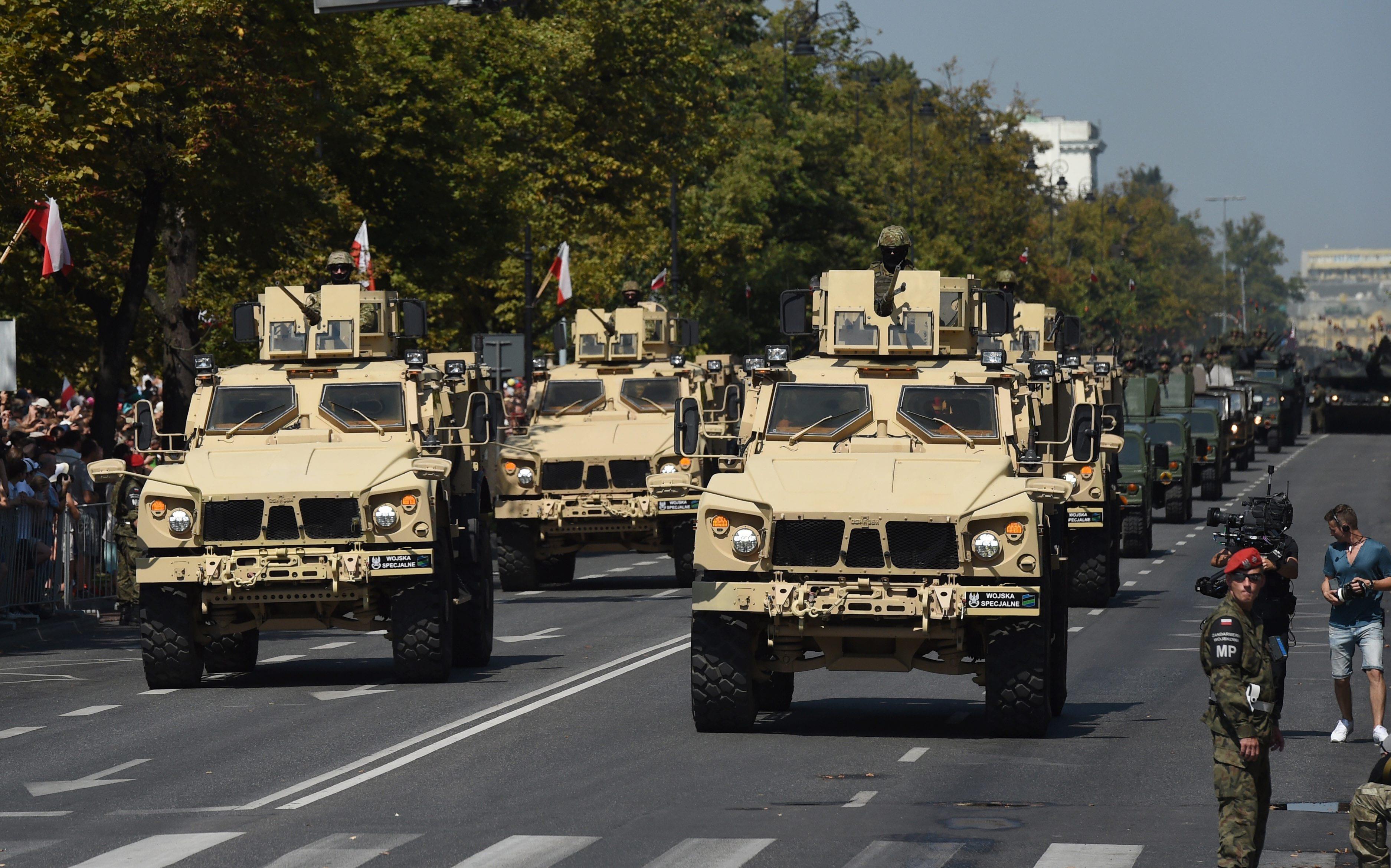 WARSZAWA ŚWIĘTO WOJSKA POLSKIEGO DEFILADA