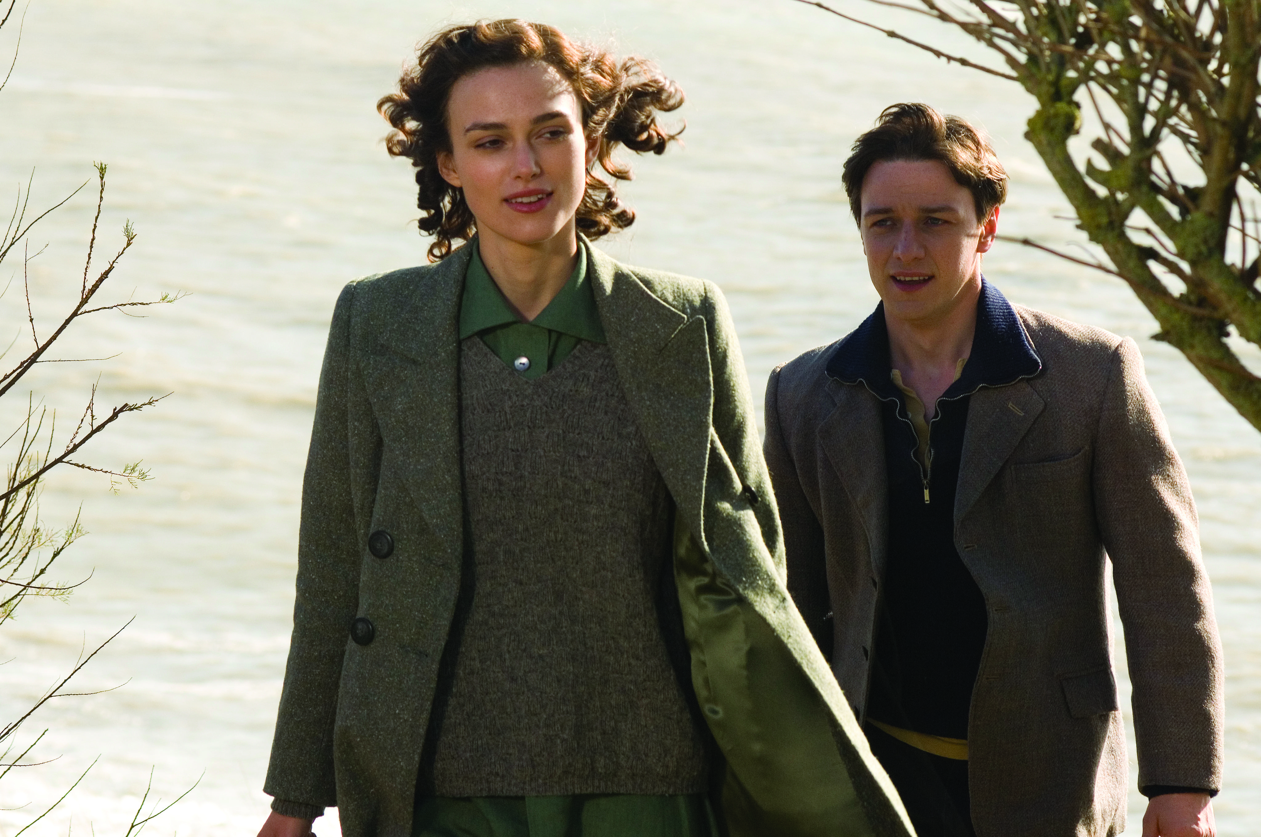 Keira Knightley i James McAvoy w filmie
