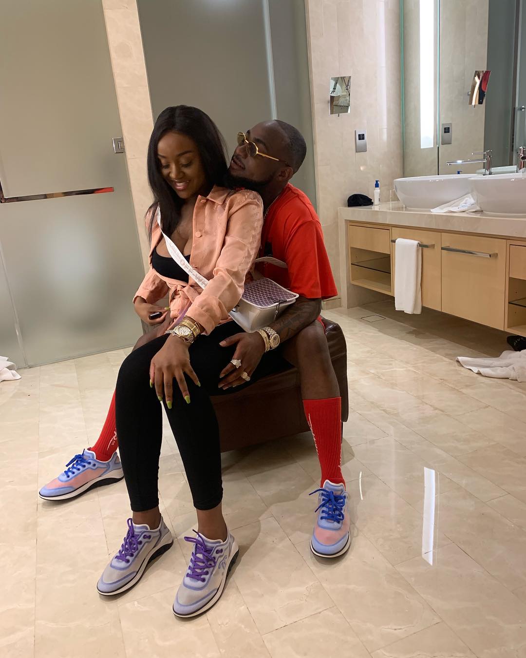 Back in 2018 when Chioma turned 23, Davido got her a Porshe car and the Internet couldn't keep calm [Instagram/DavidoOfficial]