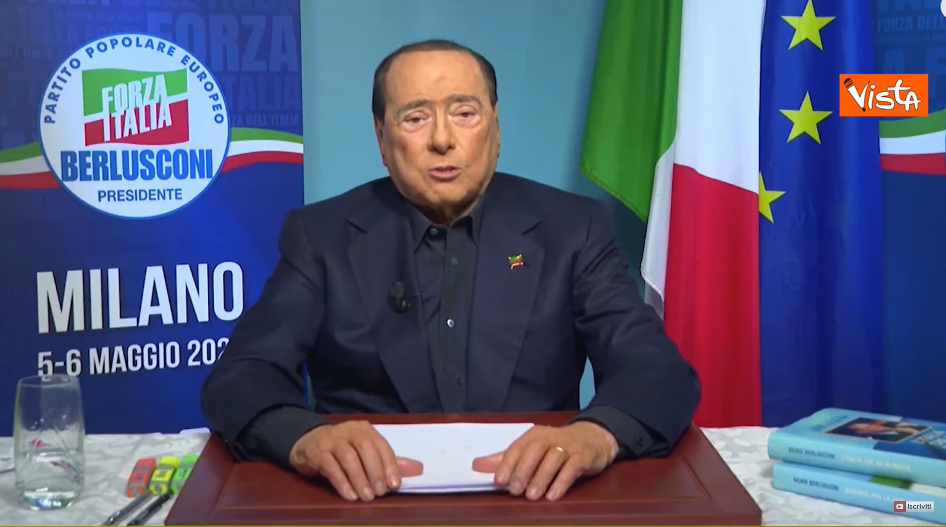 Először beszélt nyilvánosan a leukémiával küzdő Silvio Berlusconi – videó